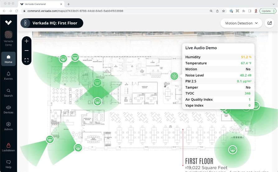 verkada floorplan